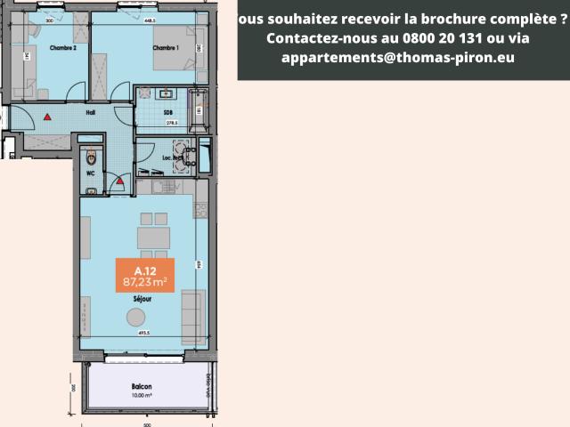 à vendre Appartement Mons