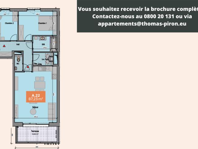 à vendre Appartement Mons