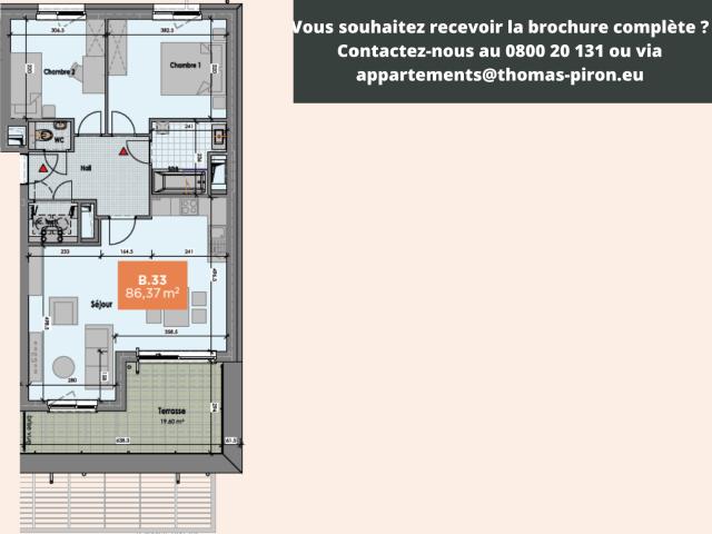 à vendre Appartement Mons