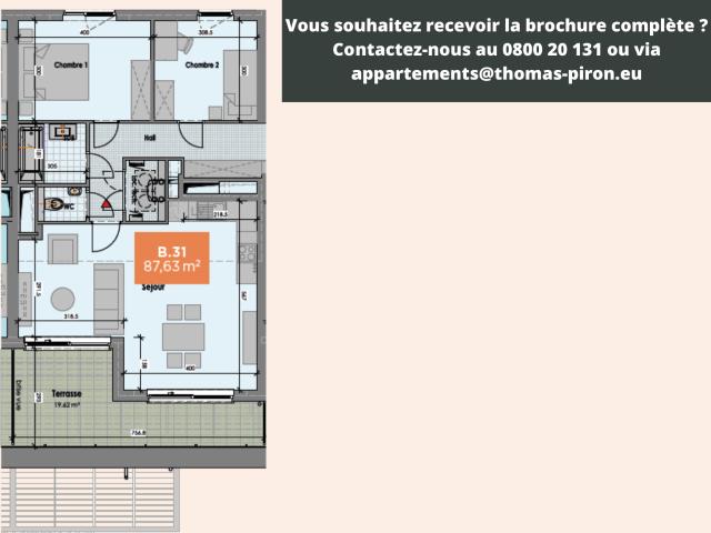 à vendre Appartement Mons