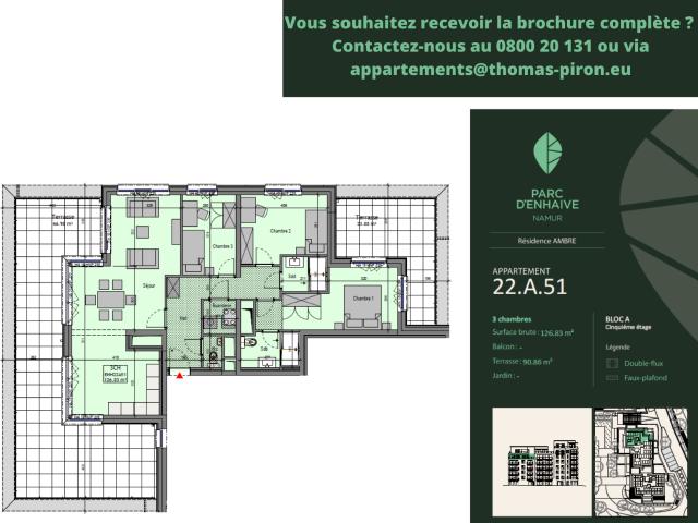 à vendre Appartement Namur