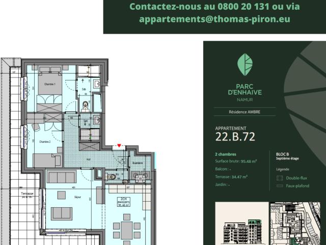 à vendre Appartement Namur