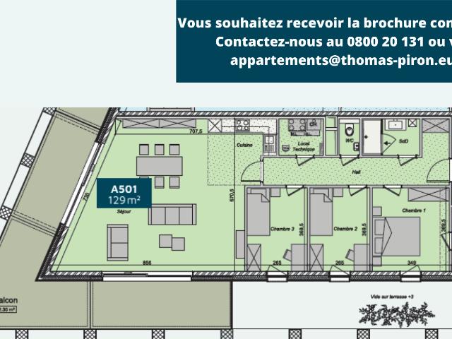 à vendre Appartement Namur Rue du Premier Lanciers