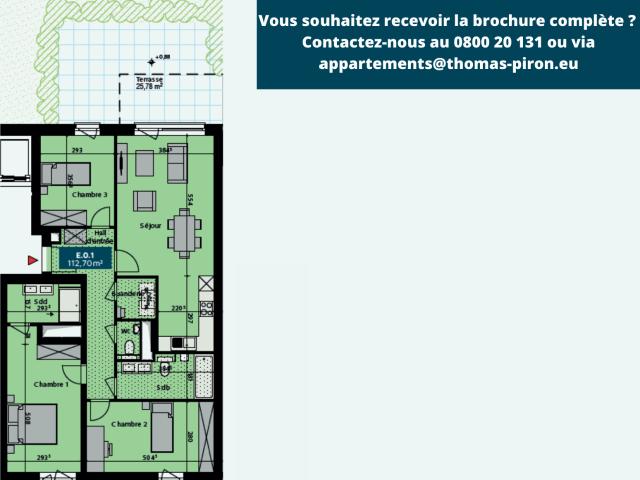 à vendre Appartement Namur Rue du Premier Lanciers