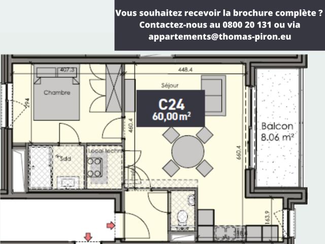 à vendre Appartement Nivelles