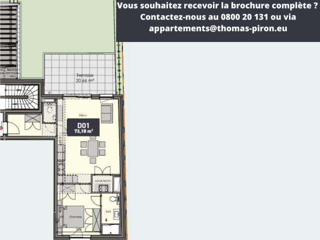 à vendre Appartement Nivelles