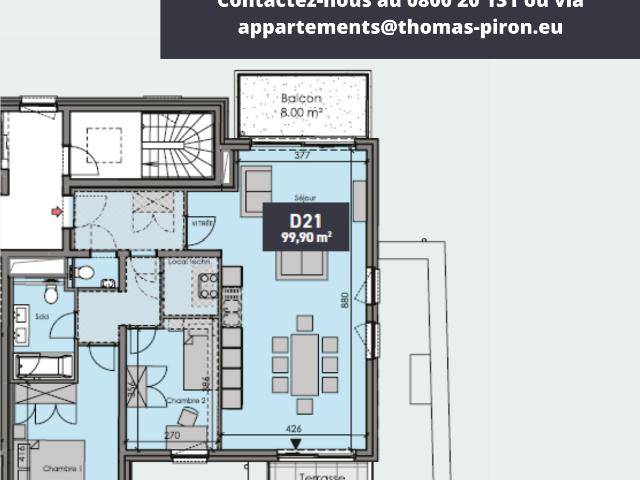 à vendre Appartement Nivelles