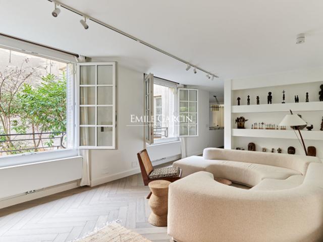 A vendre Appartement sur jardin Île Saint Louis 75004