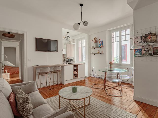 À vendre Biarritz Centre • T2 bis dans Résidence Art Déco avec ascenseur