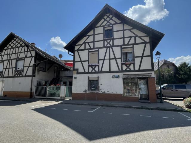 À VENDRE BOULANGERIE AVEC MURS COMMERCIAUX & APPARTEMENT RÉGUISHEIM