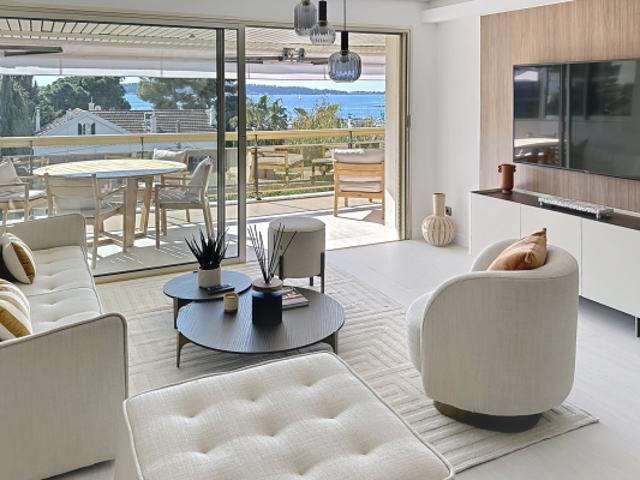 A VENDRE CANNES SECTEUR PALM BEACH VUE MER 4 PIECES