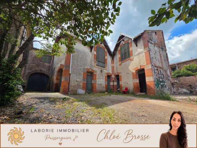 A VENDRE CAZEDARNES MAISON D'UN ANCIEN DOMAINE VINICOLE