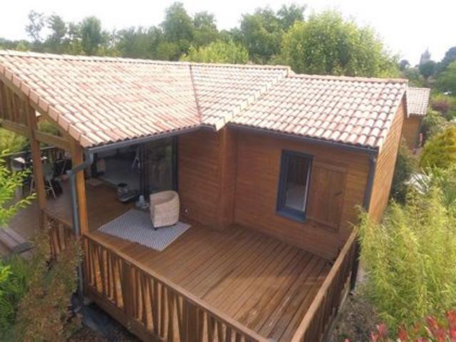 A VENDRE CHALET 2 CHAMBRES A 45 MNS DES PLAGES OCEANES