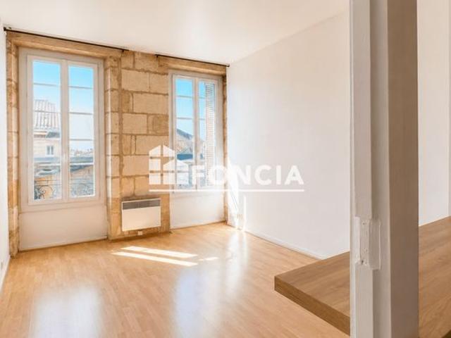 À VENDRE – Charmant T2 de 41 m² – Fondaudège / Jardin Public – Bordeaux