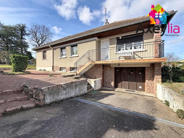A VENDRE COMMELLE VERNAY MAISON AVEC SOUS SOL SEMI ENTER