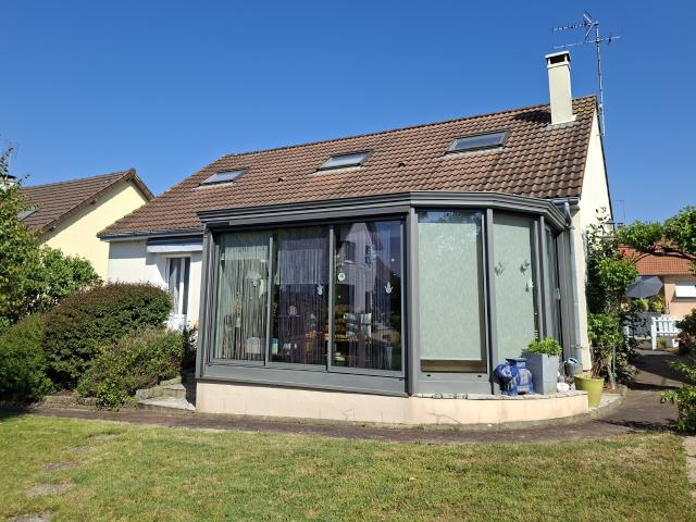 A VENDRE COULAINES MAISON SUR SOUS SOL 4 CHAMBRES + BUREAU