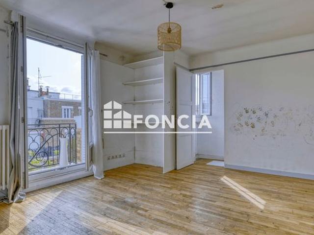 A vendre clichy studio 28 m2 balcon