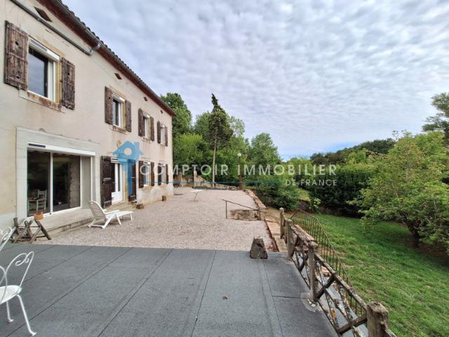 A vendre Dpt 81 Bertre Maison du XIVème rénovée sur parc de