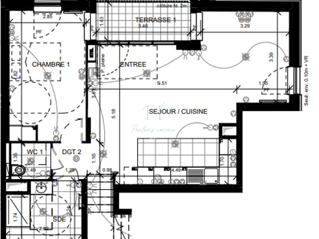 A vendre Duplex 4pièces à Bagneux