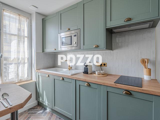 A vendre en exclusivité un appartement de deux pièces rénové 100 mètres de la plage