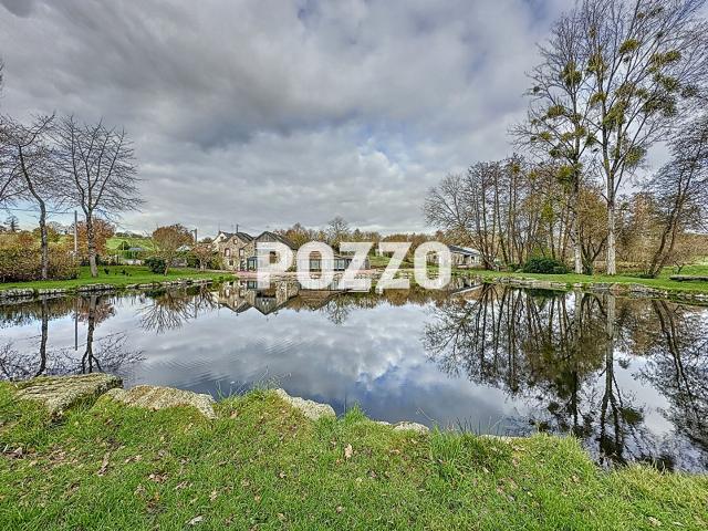 A Vendre Ensemble immobilier entre BRECEY et AVRANCHES Etangs Dépendances Terrain de près de 5 hectares