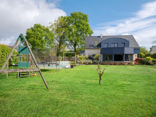 A VENDRE EXCLUSIVITE AGENCE GIBOIRE SUPERBE MAISON D'ARCHITECTE T7 DE PLUS DE 170 M2 HABITABLES LIFFRE A 15 MIN DE RENNES