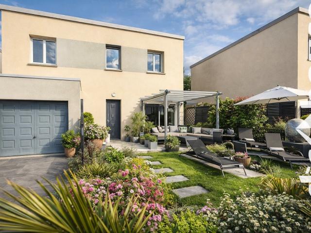 A VENDRE EXCLUSIVITE CLIC HOUSE MAISON de 2017 5 CHAMBRES COLLEVILLE MONTGOMERY