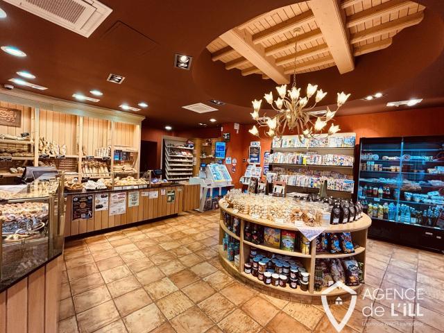 À vendre, fonds de commerce de boulangerie idéalement situé en emplacement No1, au cœur de Kintzheim