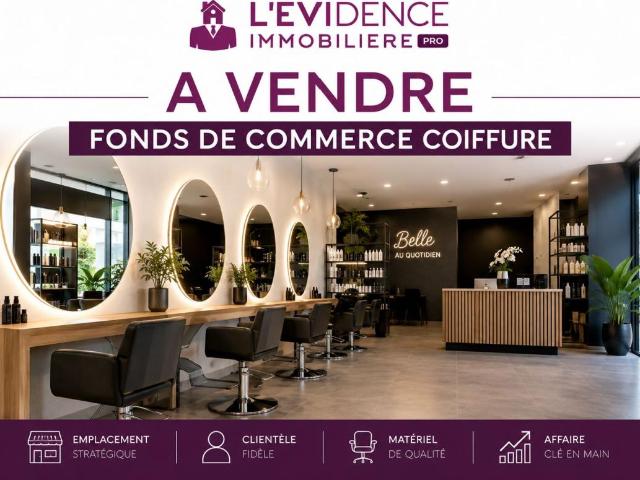 A vendre fonds de commerce de coiffure mixte à Saint Nazaire