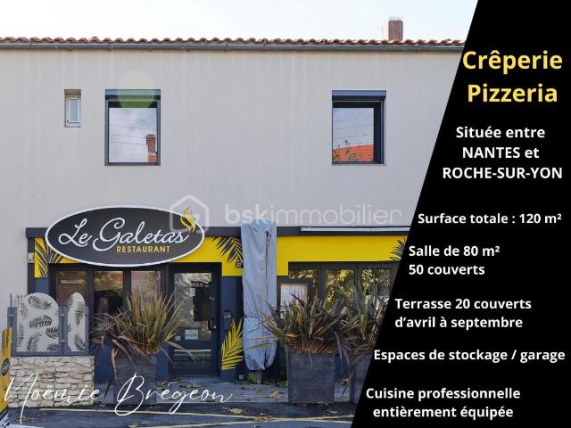 À vendre – Fonds de commerce – Montaigu Vendée