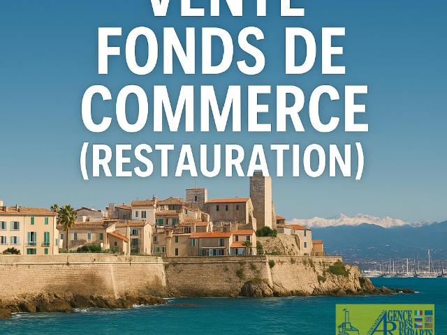 À vendre: Fonds de commerce Restaurant Antibes secteur Ile. 45m² Antibes