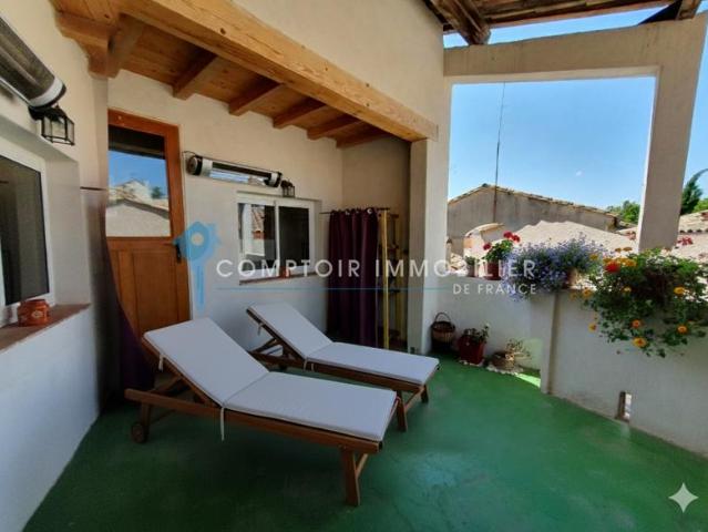 A Vendre GARD 30 Maison de ville P6 avec terrasse et cave