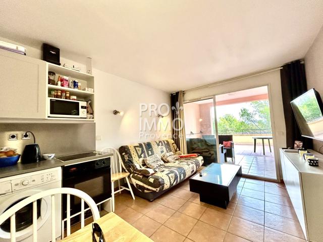 A VENDRE GOLF DE PONT ROYAL 13370 APPARTEMENT DE TYPE 2 AVEC VUE TERRASSE PARKING PRIVE