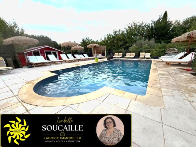 A Vendre Grande maison familiale avec jardin et piscine Mire. 350m² Mirepeisset