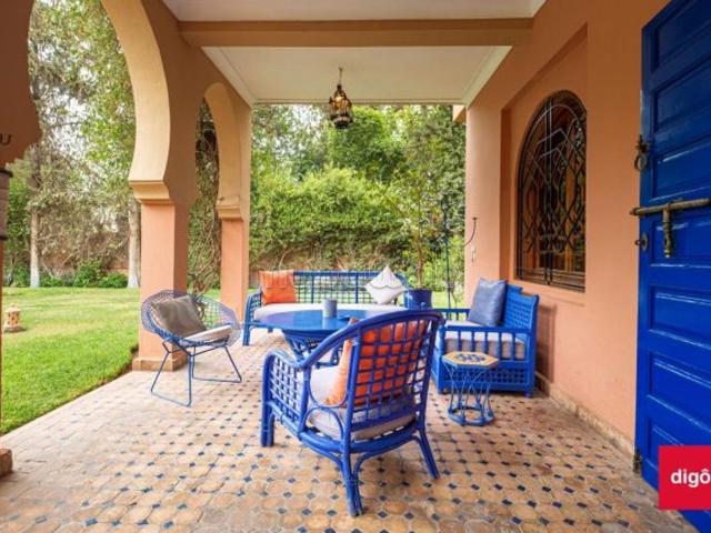 A vendre Grande Villa avec piscine et grand jardin, Targa, Marrakech
