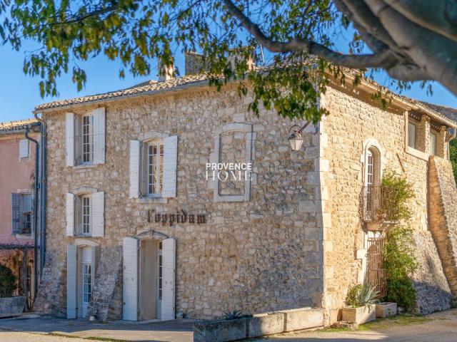 A Vendre Hotel Particulier Du XVème Avec Jardin Interieur Et. 303m² Oppède