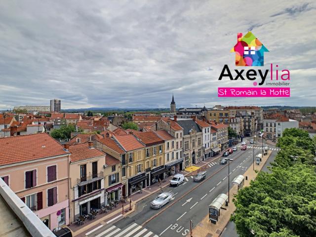 A VENDRE HYPER CENTRE VILLE ROANNE APPARTEMENT HAUSSMANN