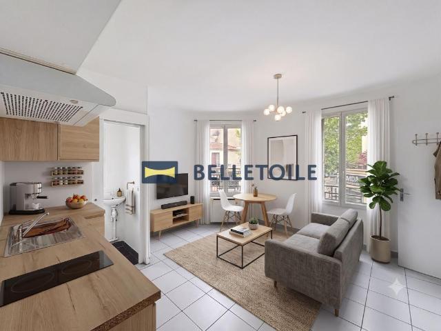 A vendre, ideal investisseur, 2 pièces de 29 m2, Nord Alfortville