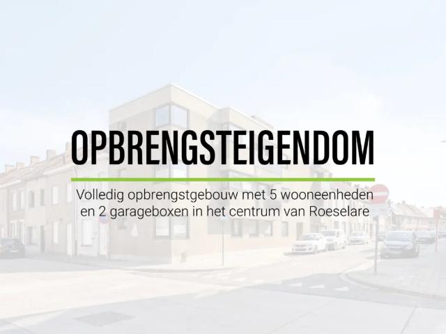à vendre Immeuble de rapport Roeselare Steenstraat