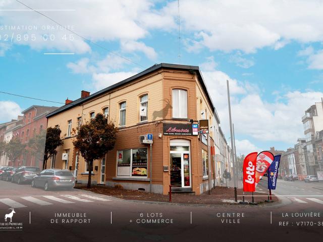 à vendre Immeuble mixte La Louvière
