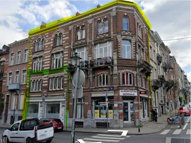 à vendre Immeuble mixte Saint Gilles Place Louis Morichar