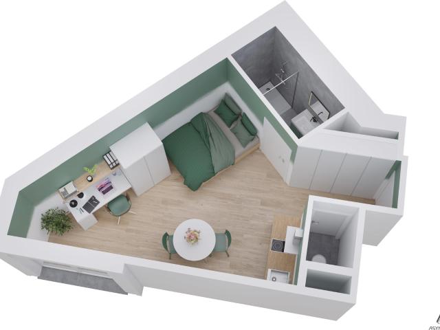 à vendre Kot Bruxelles Boulevard de la Cambre