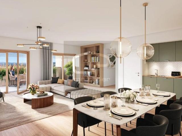 À vendre – Magnifique appartement T4 neuf de 96 m² avec terrasses à Pringy 74370
