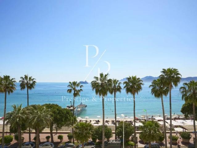 A vendre Magnifique 4 pièces avec vue Mer Panoramique Cannes Croisette