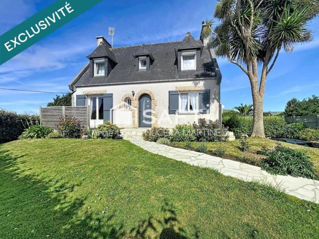 A vendre Maison 4 chambres sur sous sol complet, Lannilis
