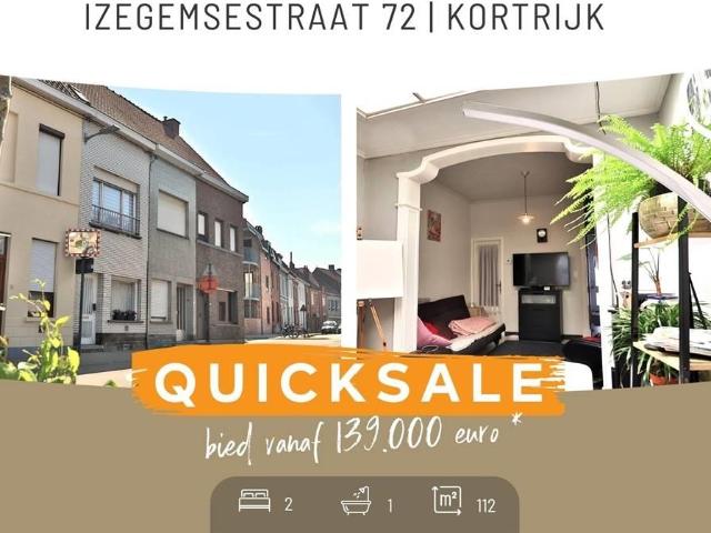 à vendre Maison Courtrai Izegemsestraat