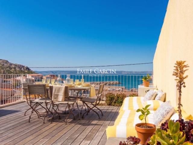 A vendre Maison aux Goudes Vue mer, terrasse, jardin et garage Marseille 8ème 13008