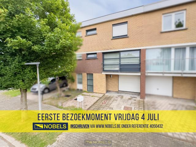 À vendre: maison bel étage avec garage intégré et jardin à Nederename Audenarde