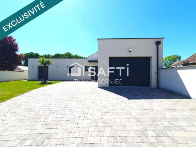 À vendre – maison d'architecte écologique héricy · seine et marne 77850 159 m² habitables | terrain de 712 m² | construction 2021 | dpe classe a
