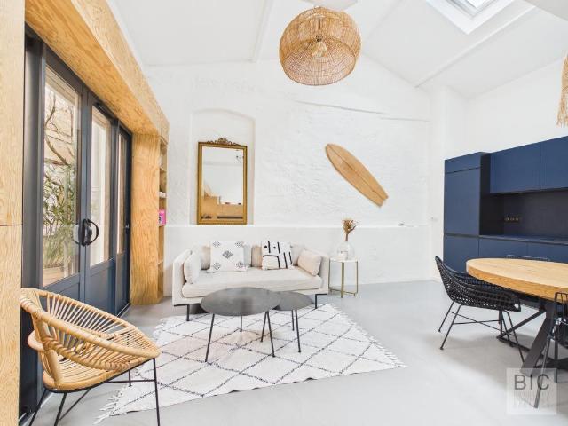 A vendre maison de ville esprit loft avec cour privative 56m² Bordeaux